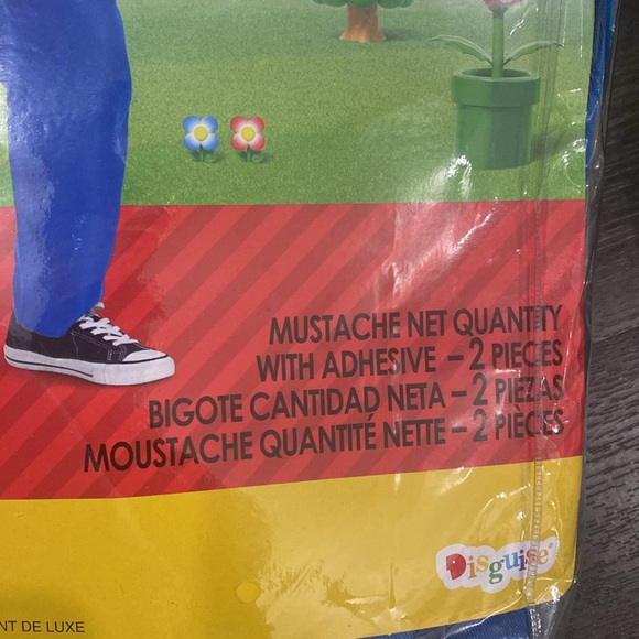 Super Mario Costume Sz L (10-12) - Picture 3 of 3